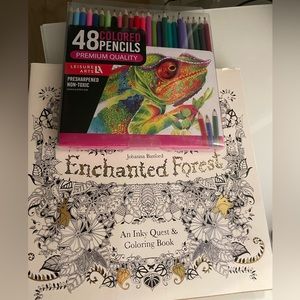 Colouring Book + pencils